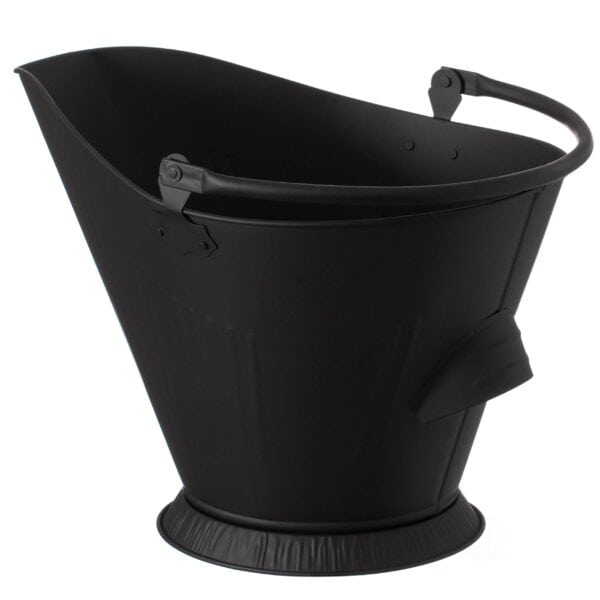 Indoor and Outdoor Black Iron Ash Bucket Use for Fire Pit